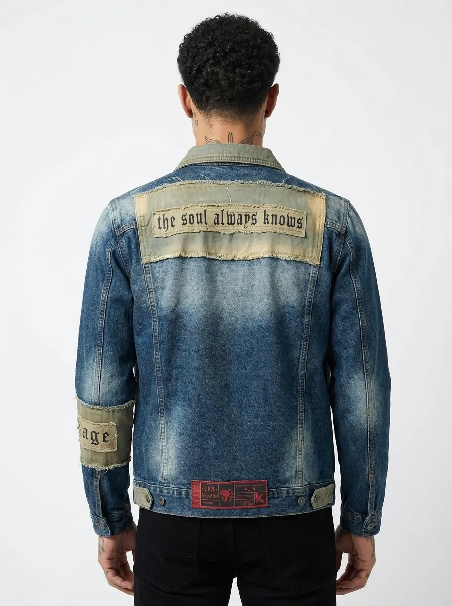 Back view of 1849 Blue Green