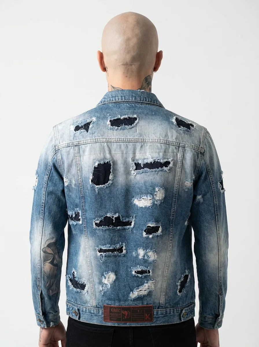Back view of 1836 Blue