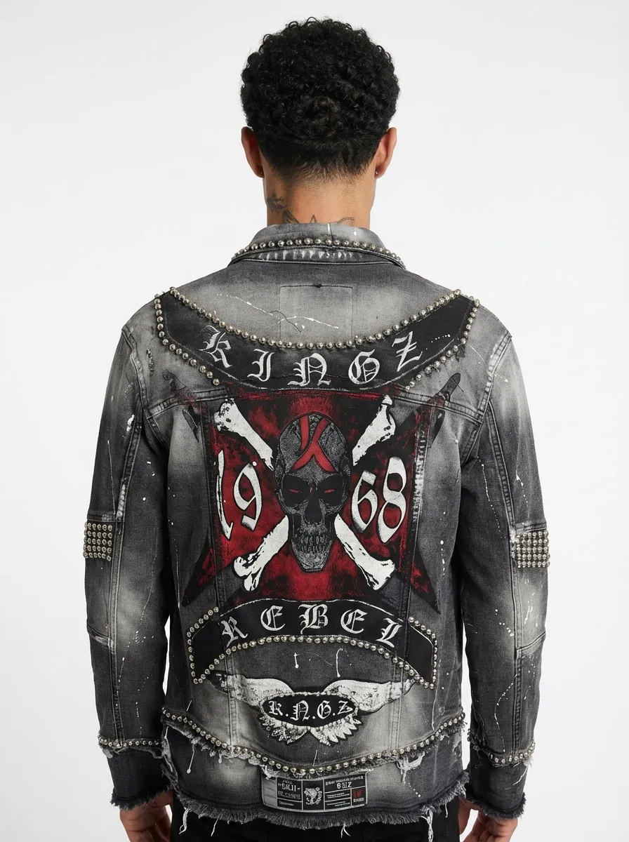 Back view of 1846 grey std