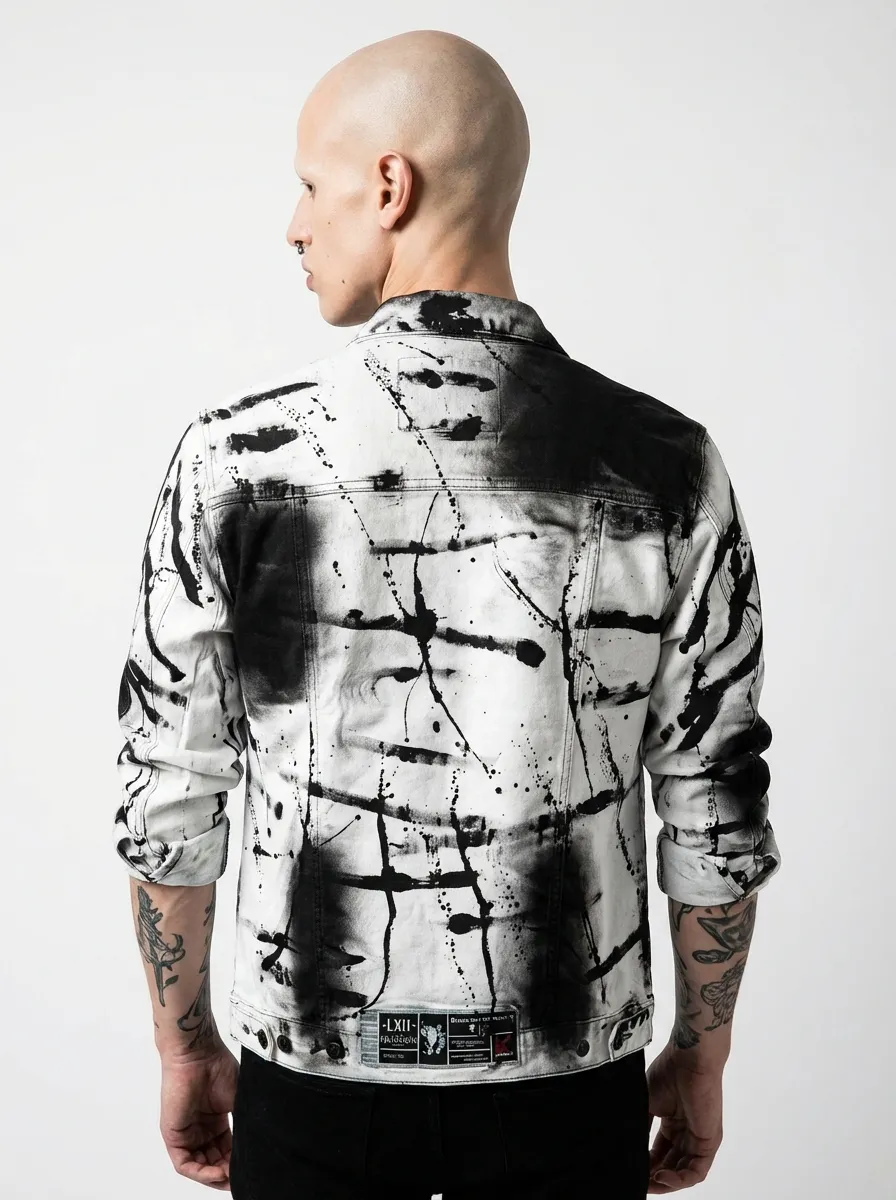 Back view of 1838-2 WhiteBlack2