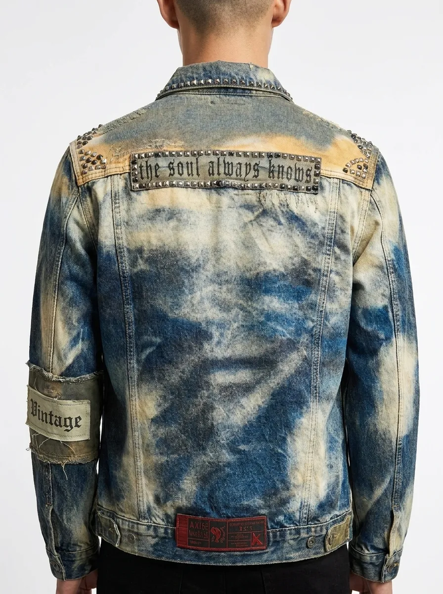 Back view of 1849 Blue Green Std