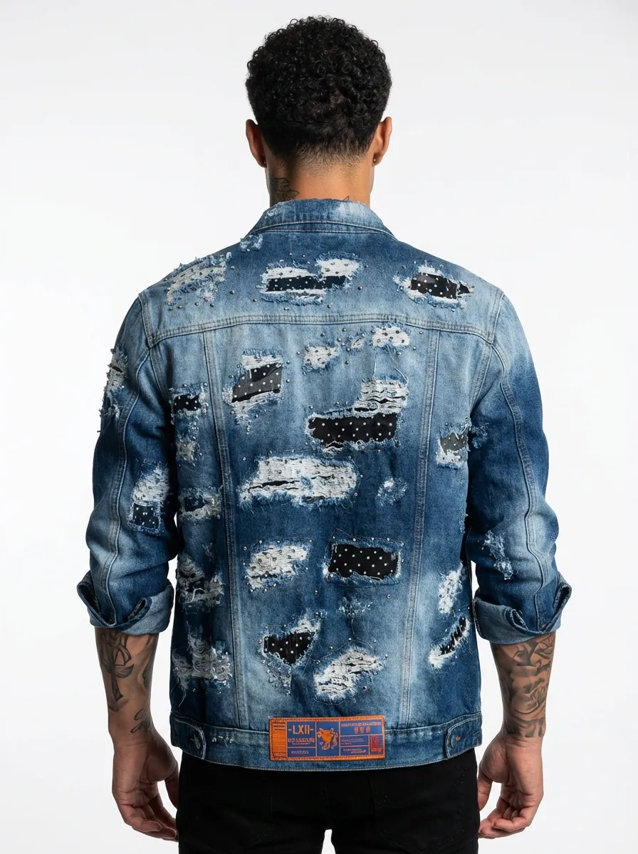 Back view of 1836Blue Std