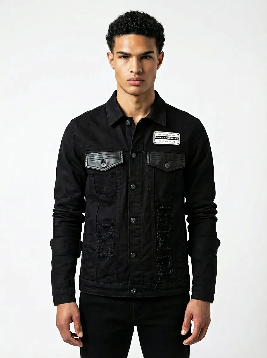 Front view of 1838-1 Black