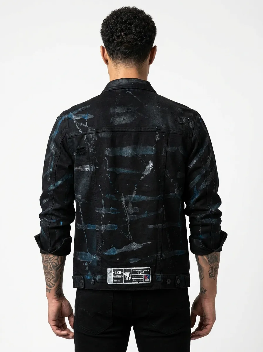 Back view of 1838-1 BlackBlack