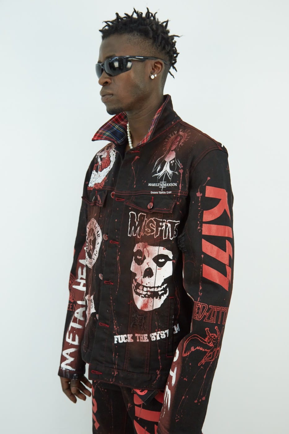 1712-1 Black Red - Görsel 2